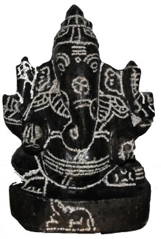 Black Stone Ganesh