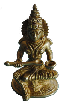 Brass Annapurna Idol L 3 x B 2.5 X H 5 INCH Approx